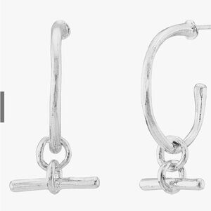 Silpada NEW never worn Bar None sterling earrings.  Retired, rare, hard to find